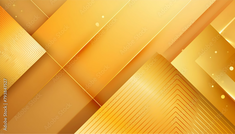 a modern abstract piece with a golden shiny background, dynamic geometric shapes that contrast with the smooth, metallic texture a modern abstract piece with a golden shiny background, dynamic geometric shapes that contrast with the smooth, metallic texture
