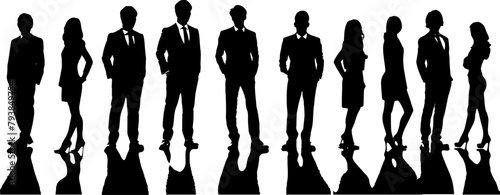 Diverse Group of Business Professionals Networking
