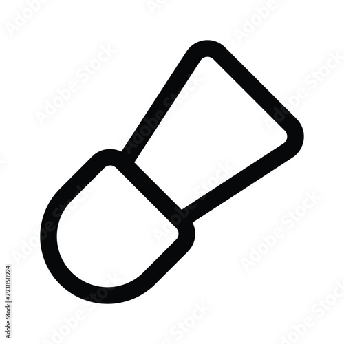 Grab this carefully crafted icon of chisel, cutting blade vector desig