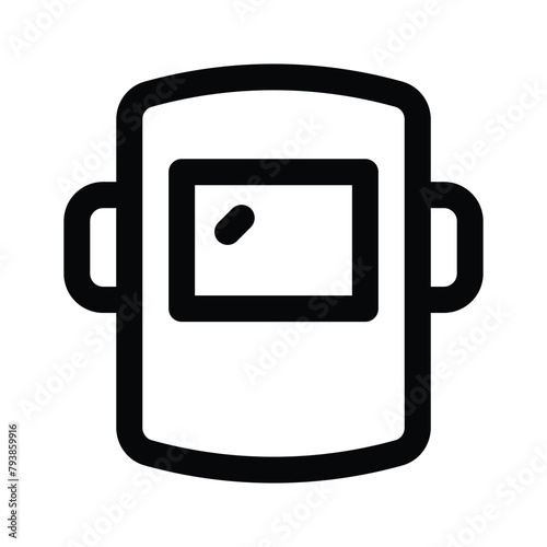 Get this amazing icon Welding Mask in modern style, premium vector