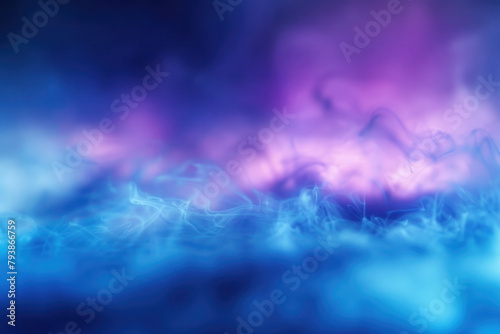 Blurry blue and purple background