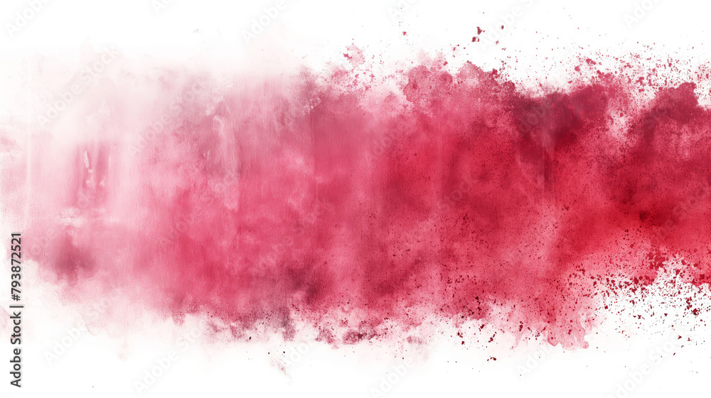 An abstract red watercolor splash, perfect as a bold background for artistic and conceptual designs