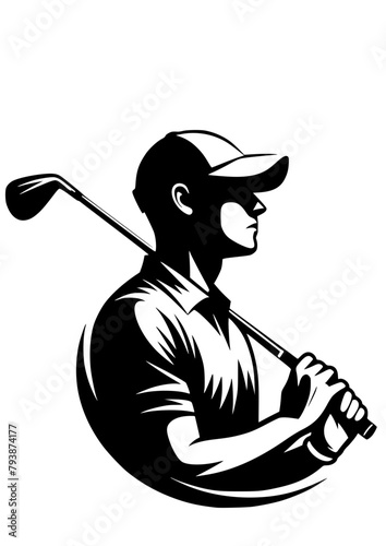 Golf player Svg, Golf svg, Golfer svg, Golf Shirt, Golf Clipart, Golf Png, Golf Cut File, Golf Silhouette, Golf Logo, Golf Laser