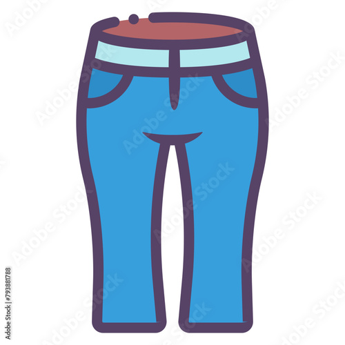 women skinny jeans icon
