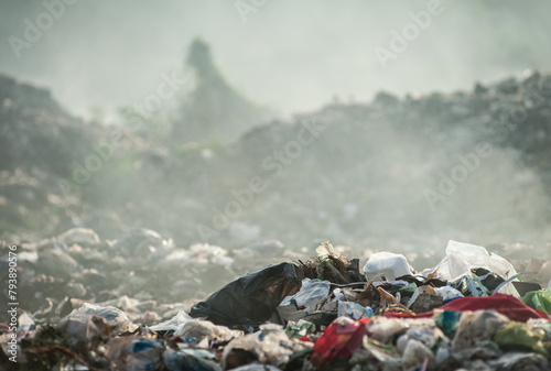 Pollution from garbage pits