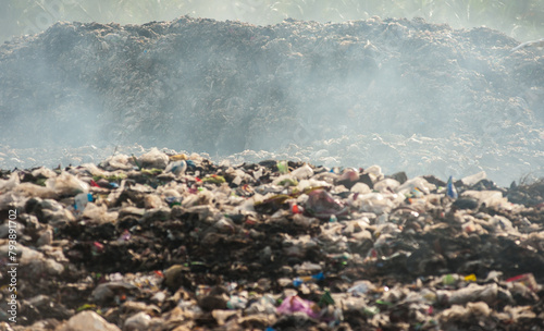 Pollution from garbage pits
