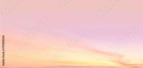 An expansive, gentle gradient from peach to soft lavender, creating a dreamy and serene faded background that suggests the quiet beauty of a dusk sky. 32k, full ultra hd, high resolution photo
