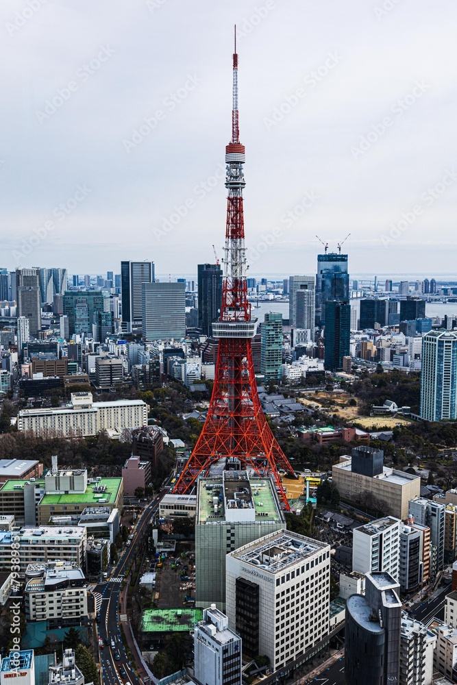 Naklejka premium 都市景観