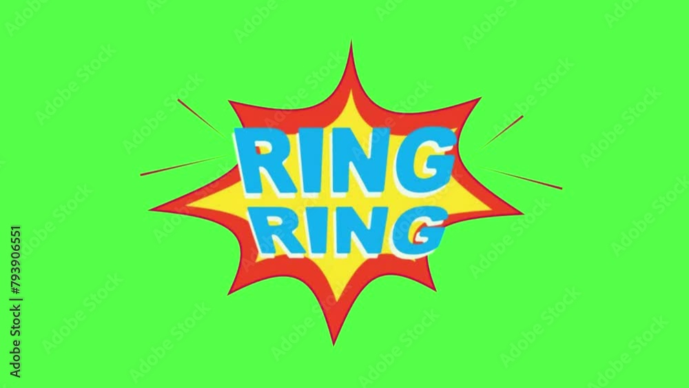 Ring Ring text on comic book background. Comics alarm clock sound effect. Ring Ring text on comic book background. Comics alarm clock sound effect.