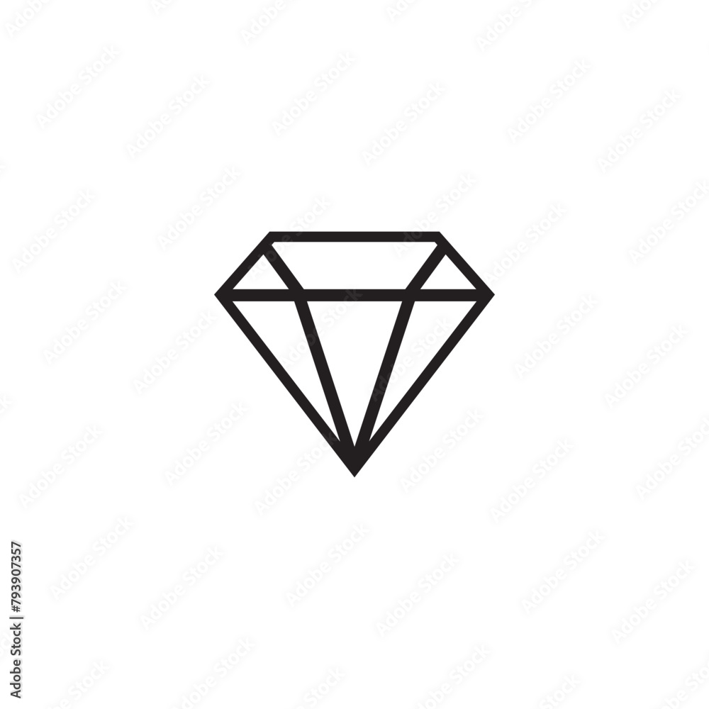 Diamond Logo Template vector icon illustration design Diamond Logo Template vector icon illustration design
