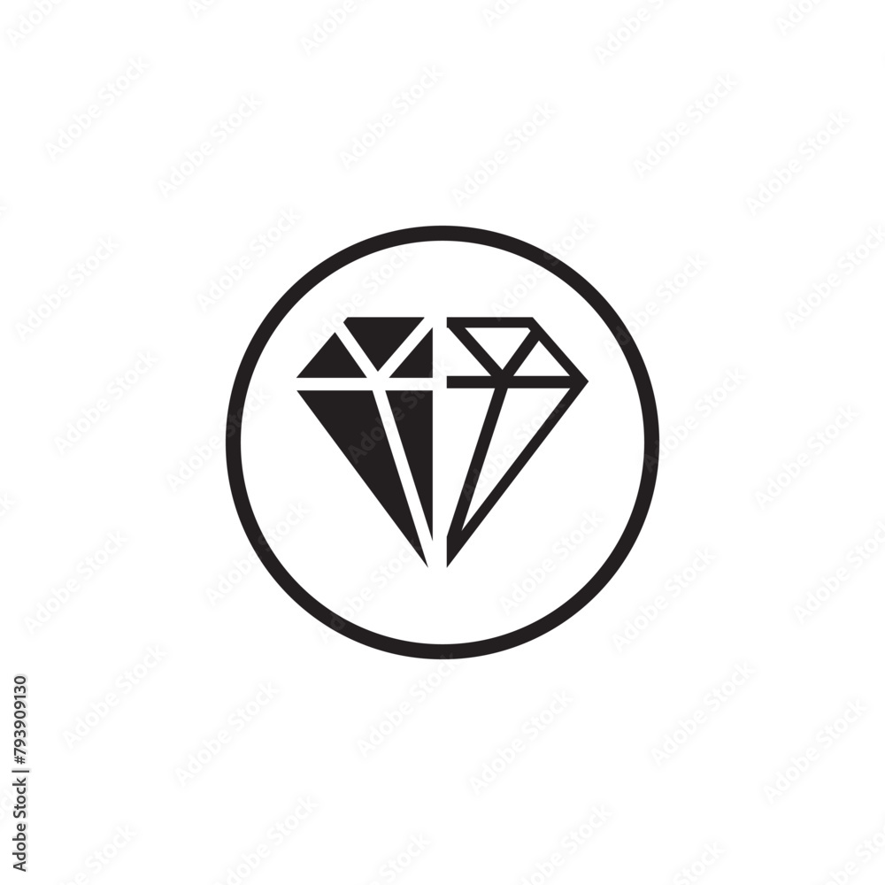 Diamond Logo Template vector icon illustration design Diamond Logo Template vector icon illustration design