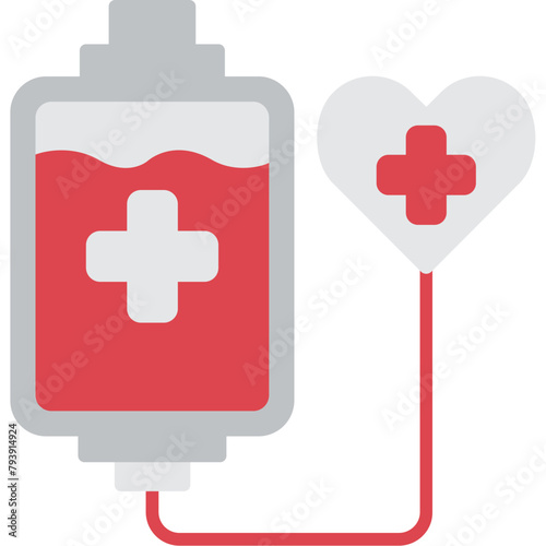 Blood Transfusion Icon photo