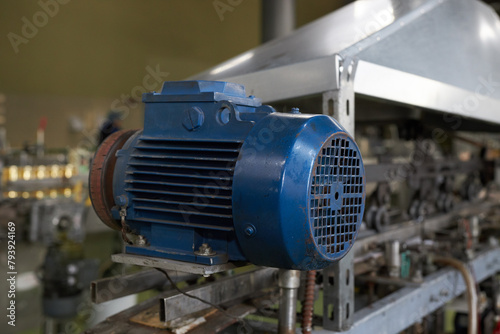 Electric motor running production equipment
