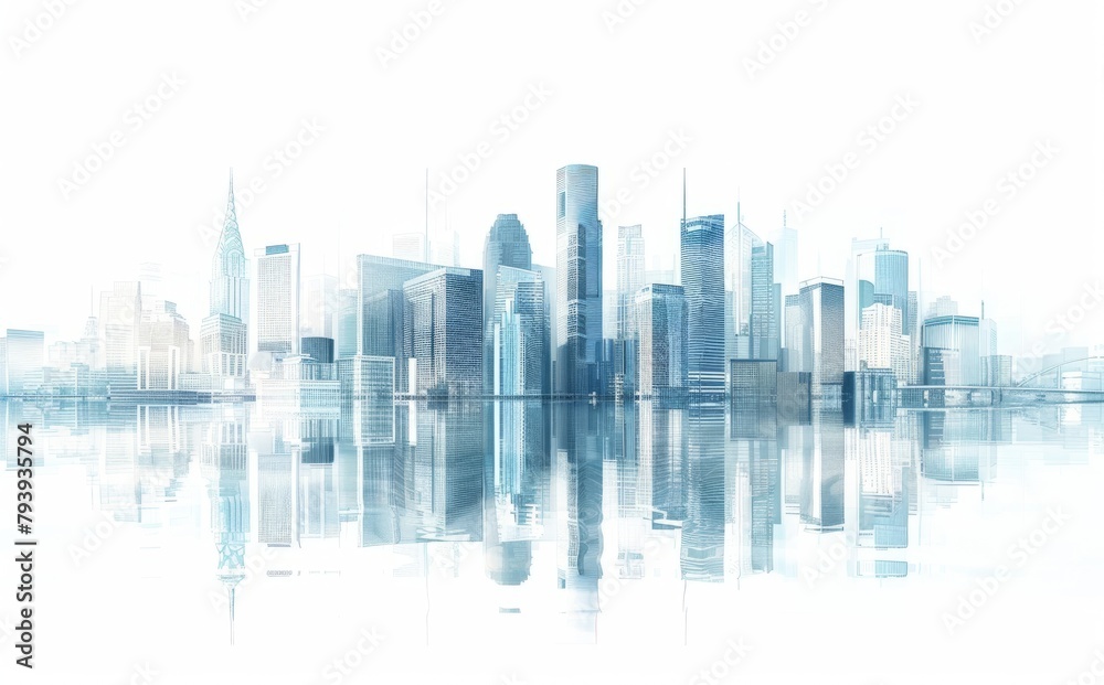 Fototapeta premium Science and technology urban architecture