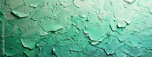 An image showcasing a textured pattern with shades of green.