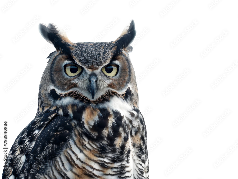 great horned owl isolated on a transparent background. PNG
great horned owl isolated on a transparent background. PNG