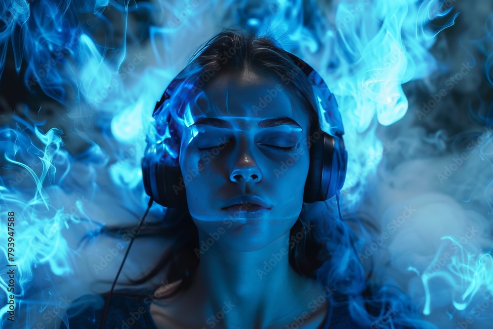 Combating Insomnia with Soothing Sleep Waves: Using Mental Tranquility Techniques, NREM and REM Sleep to Enhance Wellbeing and Narcolepsy Treatment.