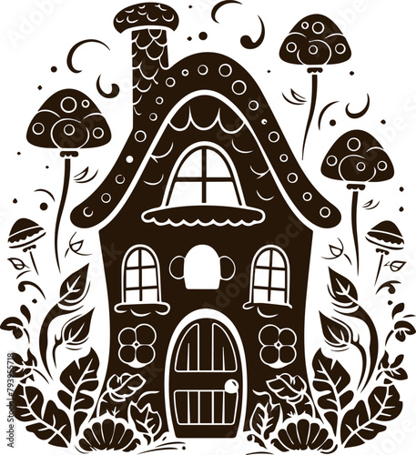 Enchanted Mushroom Cottage