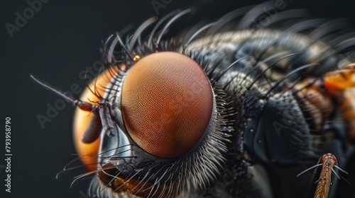 Macro photo of Heterometrus laoticus photo