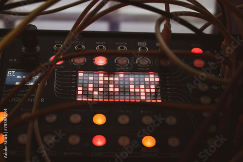 Tableau sur toile synthesizers