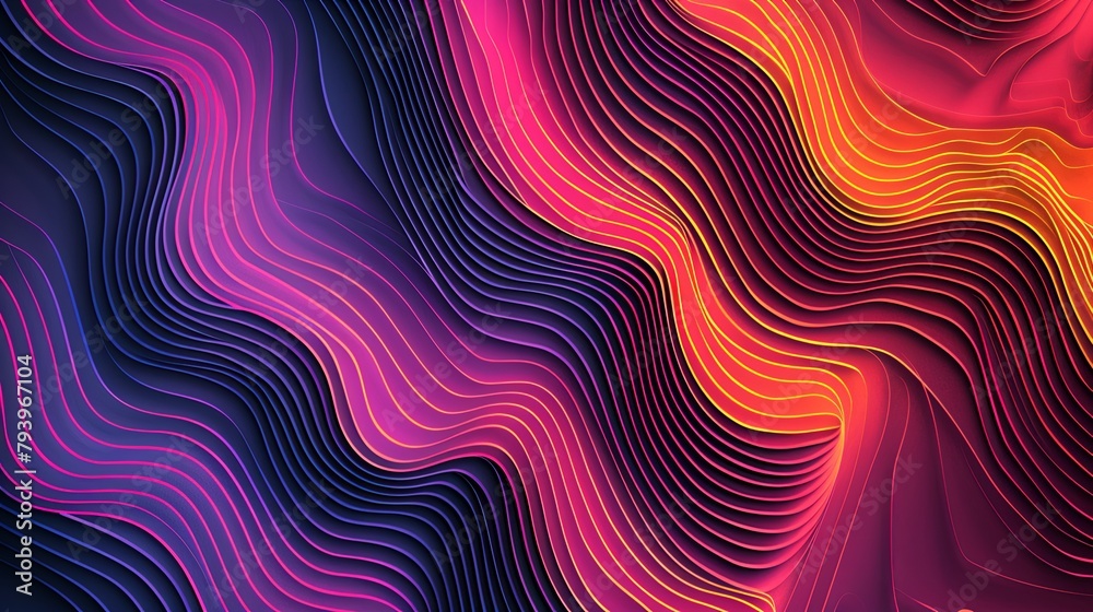 Abstract digital art of flowing lines with red and blue gradients, Vibrant Abstract Wavy Mesh Background Abstract digital art of flowing lines with red and blue gradients, Vibrant Abstract Wavy Mesh Background