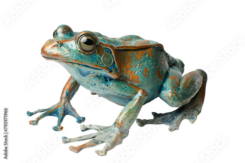 Frog on a Transparent Background photo