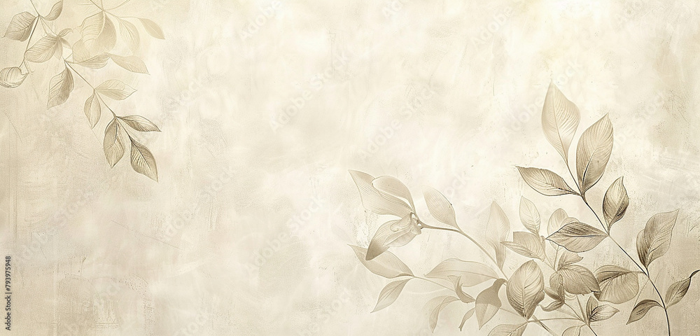 A soft, faded botanical print background delicate , suggesting the fragile beauty of nature reclaimed by time. 32k, full ultra hd, high resolution
