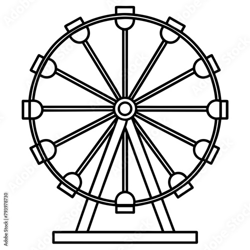 wheel vector illustration