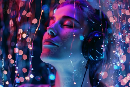 Sleep consciousness and serotonergic suppression: Balancing neurotypical frequencies through positive affirmations and dream intensity development. photo