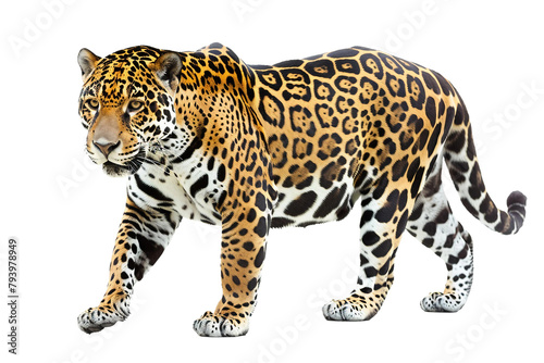 Jaguar Isolated on a Transparent Background