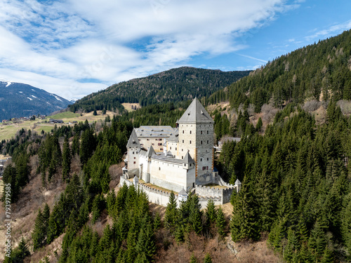 Moosham Castle in Unternberg near Lungau in Austria photo