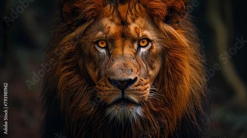 lion  the king of the jungle 4k wallpaper