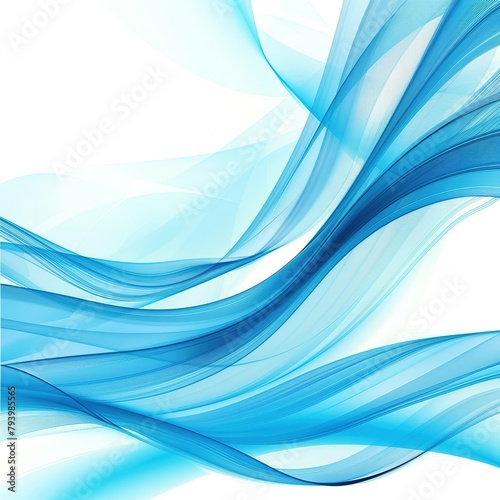 Blue wave abstract background 