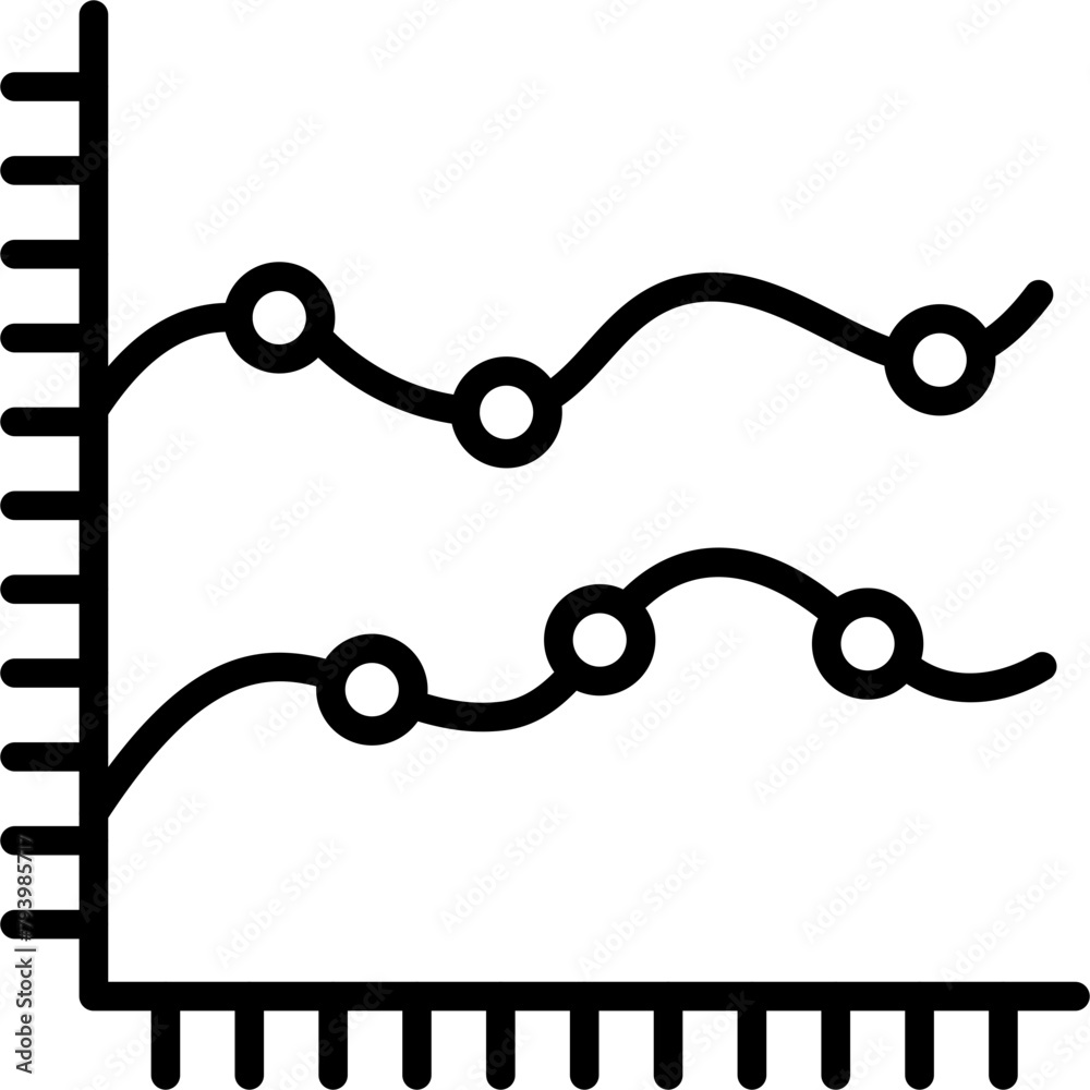 Smooth Lines Icon Smooth Lines Icon