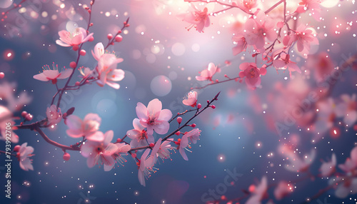 sakura cherry blossom background 