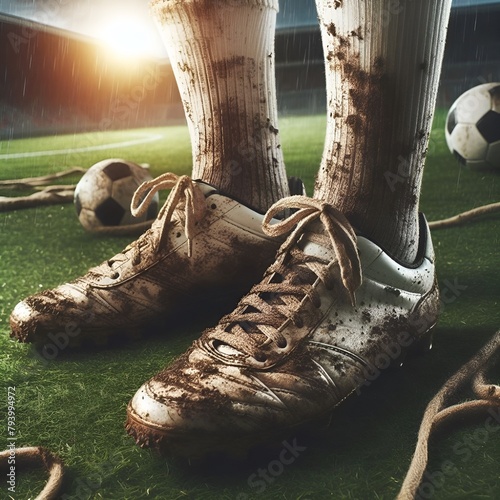 scarpe da calcio photo