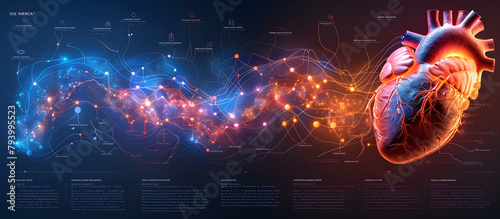 Comprehensive Infographic Showcasing Diverse Cardiac Arrhythmias and Their Physiological Impacts