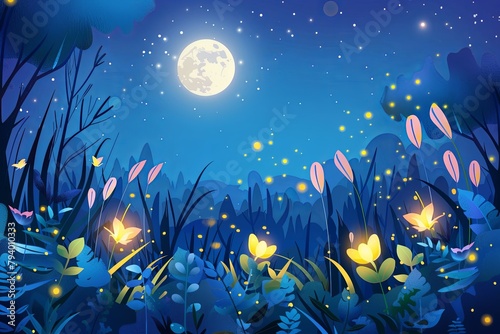 Moonlit Garden Magic
