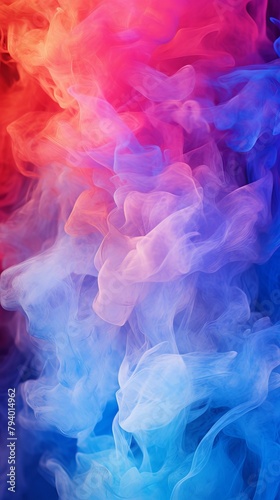 b'Colorful smoke background'