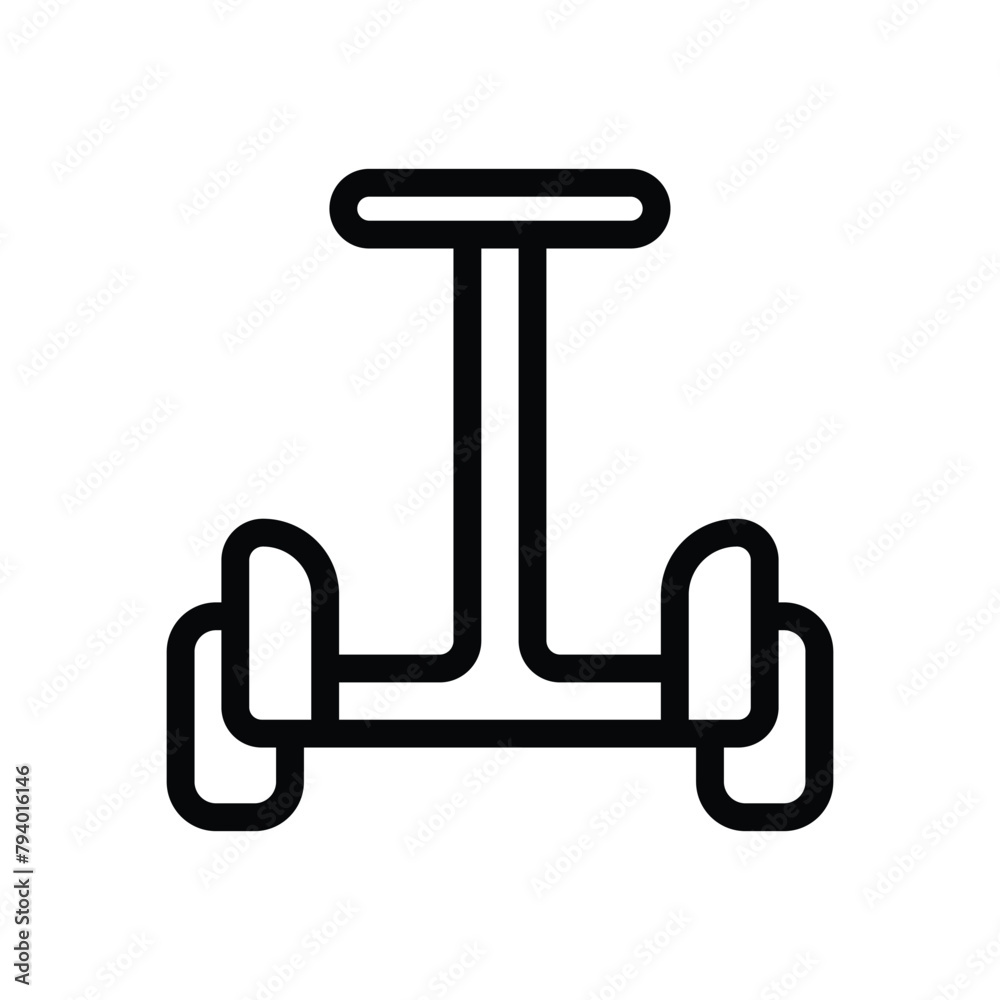 Segway vector icon Segway vector icon