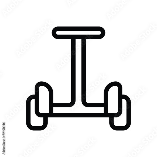 Segway vector icon
