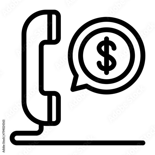 call line icon