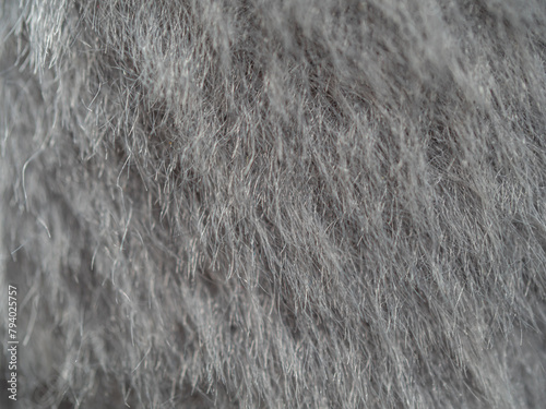 Close up Texture of synthetic fiber on the floor carpet