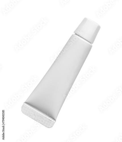Medicine cream tube (with clipping path) isolated on white background