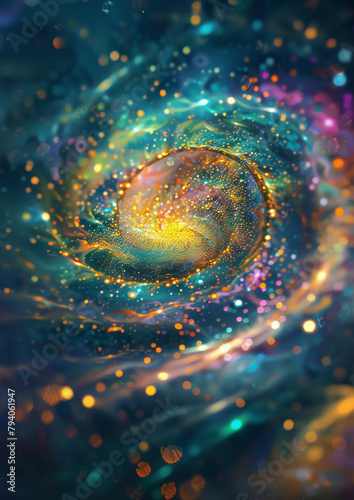 Stardust Symphony Glittering Galaxy Dreams
