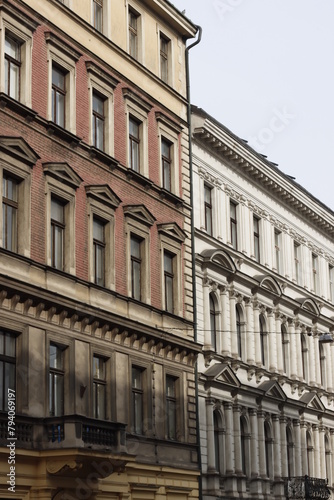 Classic apartment block in Prague, Czech Republic