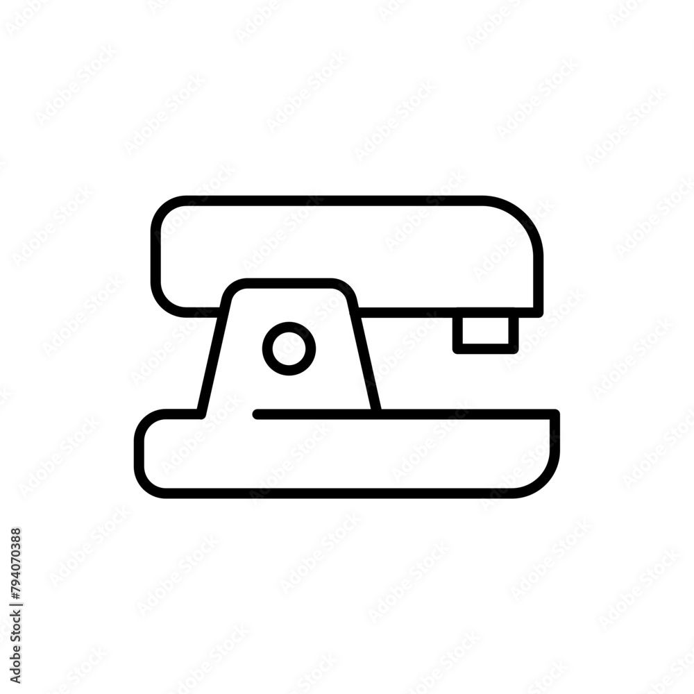 Stapler outline icons, minimalist vector illustration ,simple transparent graphic element .Isolated on white background Stapler outline icons, minimalist vector illustration ,simple transparent graphic element .Isolated on white background