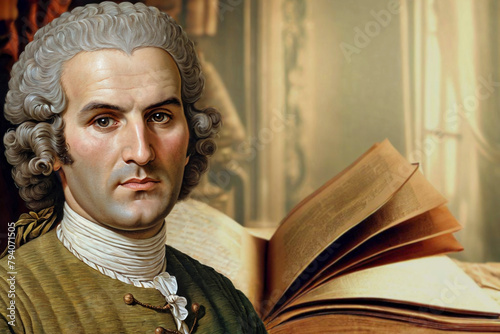 Jean-Jacques Rousseau was a Swiss philosopher, writer, pedagogue and musician who was one of the ideological fathers of the French Revolution.