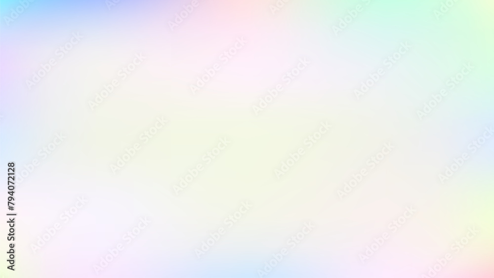 Soft colorful background with a gradient pastel color. Vector illustration for banner, presentation template, wallpaper, text place, and social media.	