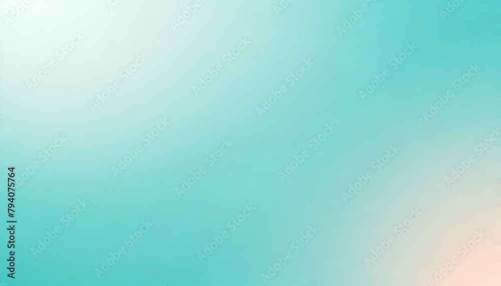 Elegant pastel turquoise gradient background